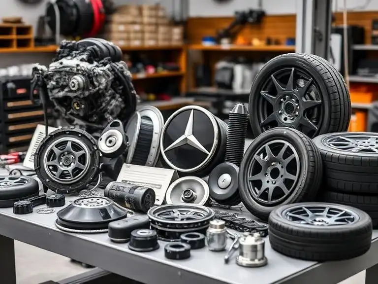 دليل شامل لقطع مرسيدس في السعودية: أنواعها وأسعارها وكيفية صيانتها